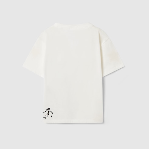 Children's cotton T-shirt with print