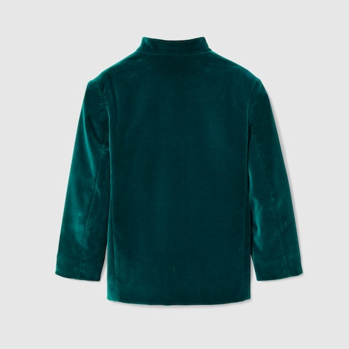 Children's velvet jacket
