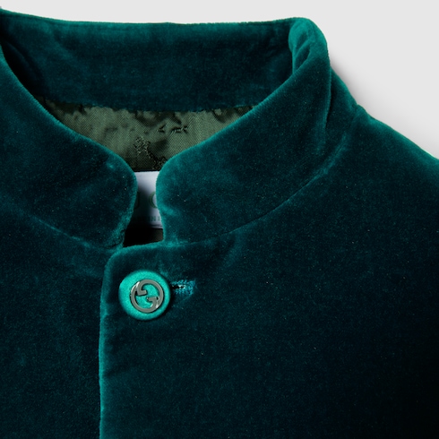 Children's velvet jacket