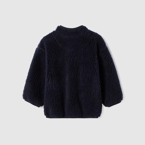 Baby GG fuzzy fabric jacket