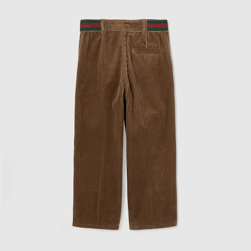 Pantalone bambino in velluto a coste