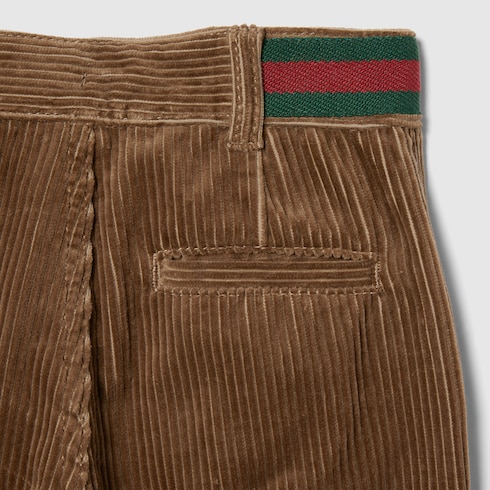 Pantalone bambino in velluto a coste