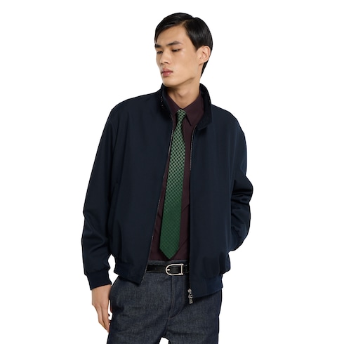 Cravatta in seta GG jacquard