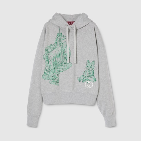 日本限定 ヒグチユウコ コットンジャージー スウェットシャツ