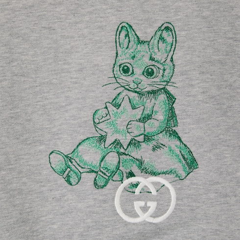 日本限定 ヒグチユウコ コットンジャージー スウェットシャツ