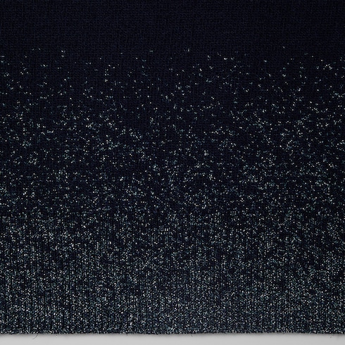 Knit wool jumper with embroidery