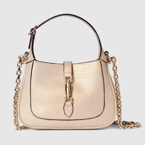 Gucci Jackie 1961 mini lizard bag