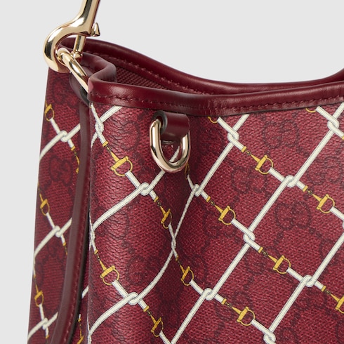 Borsa a secchiello GG Emblem misura piccola