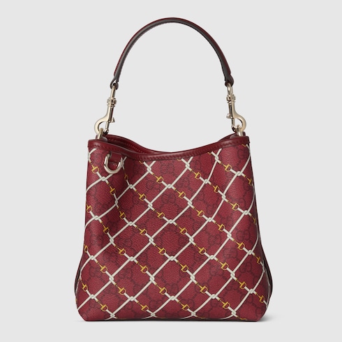 Borsa a secchiello GG Emblem misura piccola