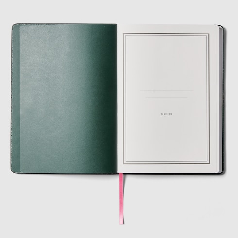 Large GG notebook with print