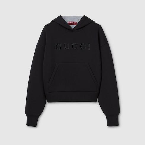 Sudadera de jersey con bordado