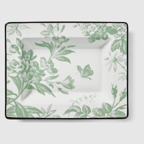 Herbarium print small trinket tray