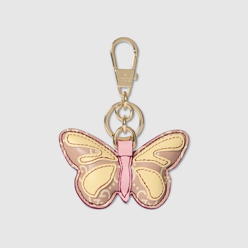 Butterfly-shaped keychain