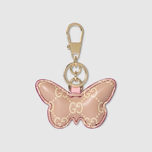 Butterfly-shaped keychain