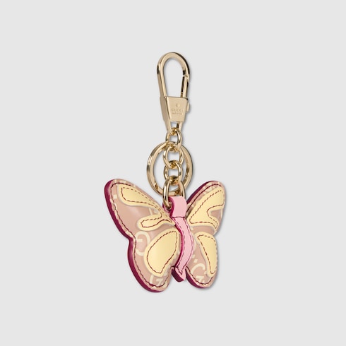 Butterfly-shaped keychain