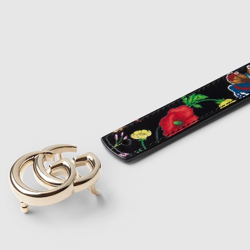 Reversible GG Marmont thin belt