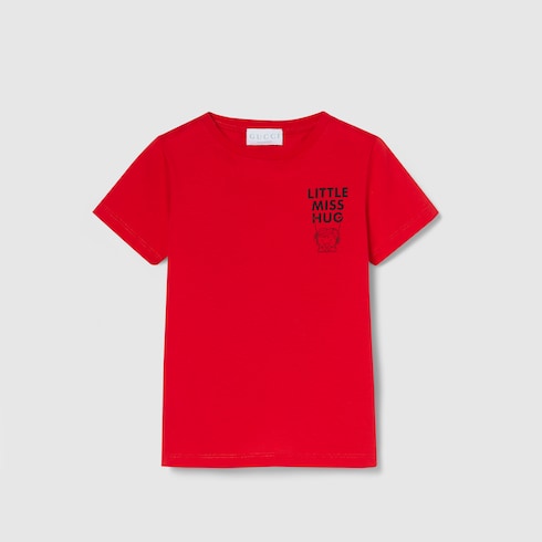 Children's cotton T-shirt with print