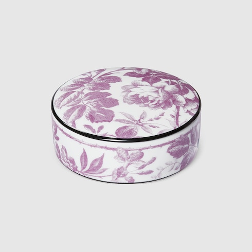 Boîte à bijoux à imprimé Herbarium