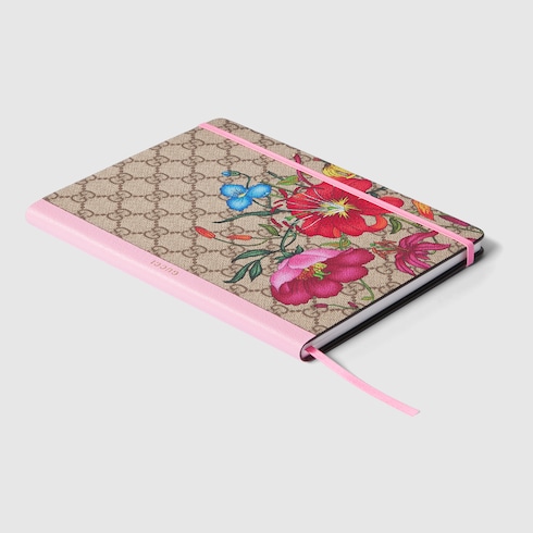 Cuaderno con GG y estampado tamaño grande