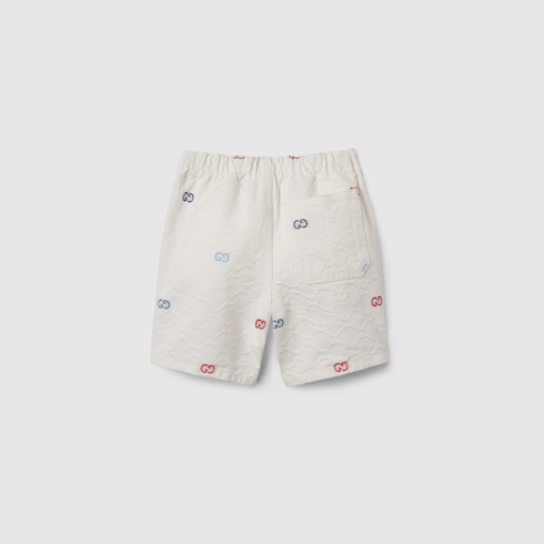 Short de algodón con GG para bebé