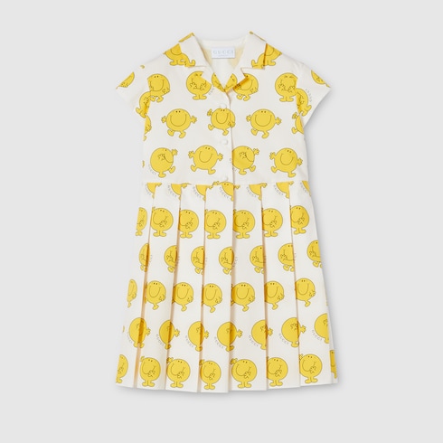Kinderkleid aus Baumwolle mit Print