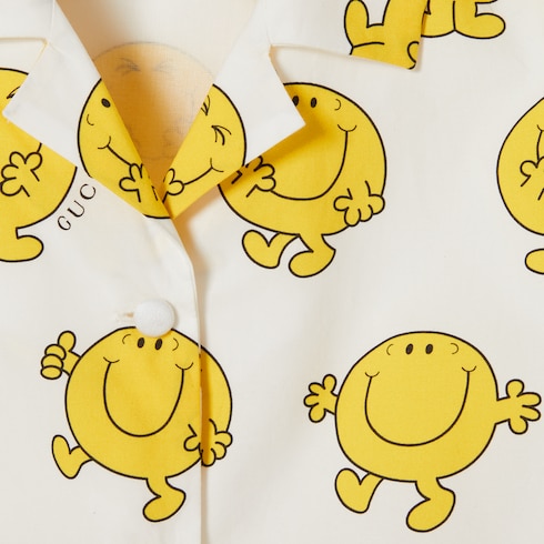 Kinderkleid aus Baumwolle mit Print