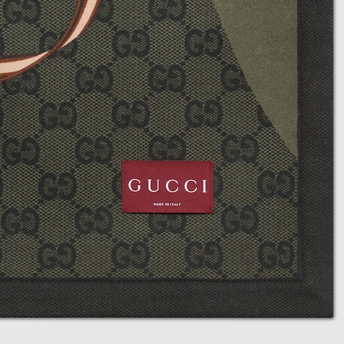 Couverture en laine avec imprimé