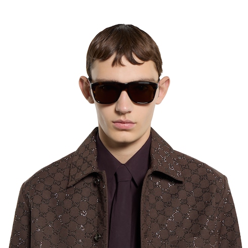 Lunettes de soleil carrées