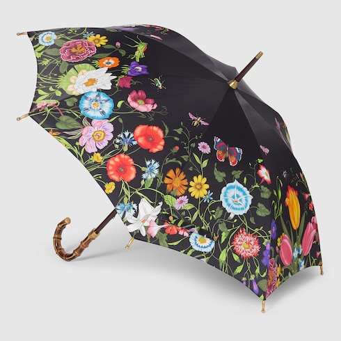 花卉印花尼龙雨伞