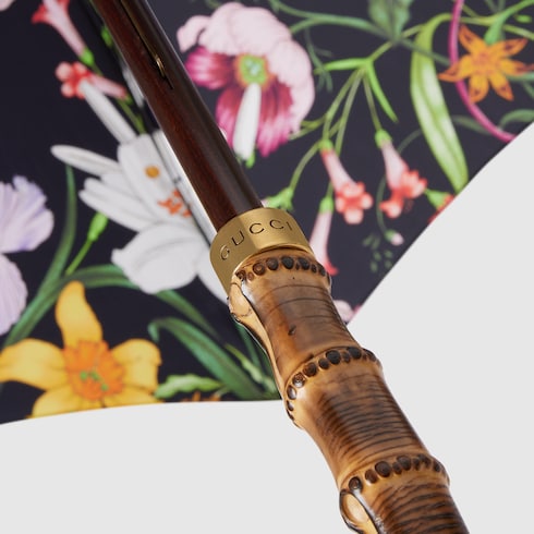 花卉印花尼龙雨伞