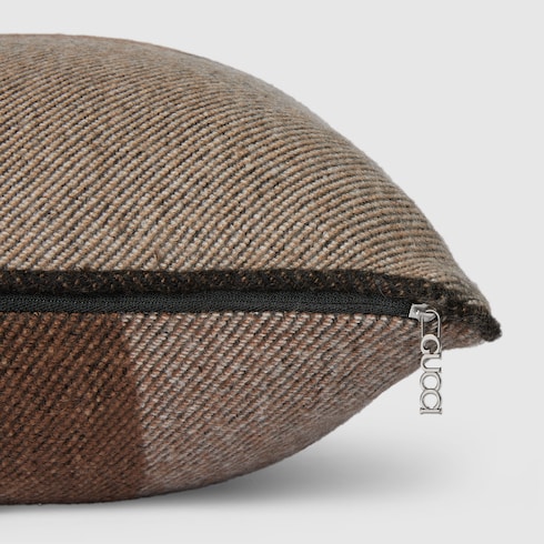 Cuscino in lana jacquard