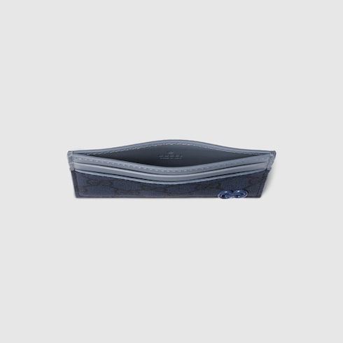 Dusty blue trim GG card case