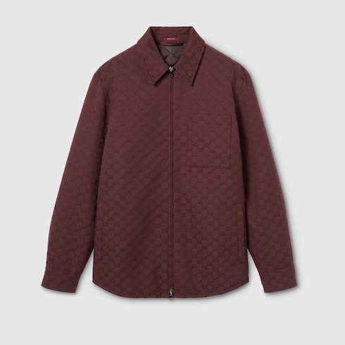 GG canvas zip jacket