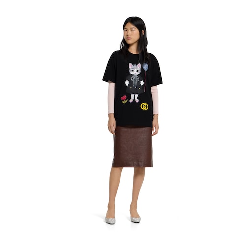 日本限定 ヒグチユウコ コットンジャージー Tシャツ