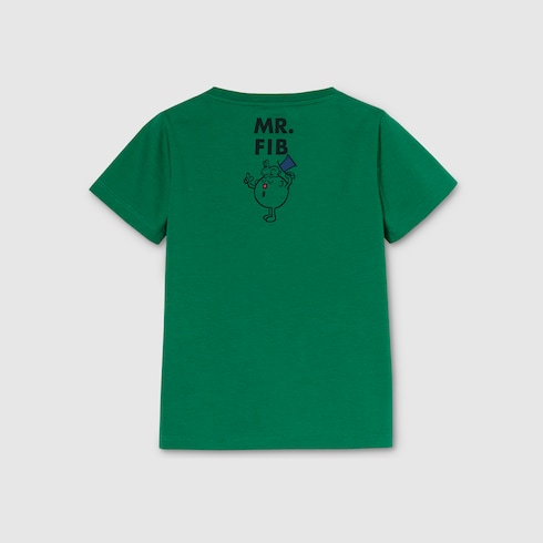 Camiseta infantil de algodón con estampado