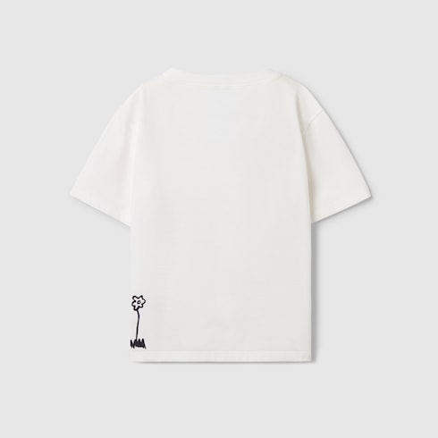 Kinder-T-Shirt aus Baumwolle mit Print