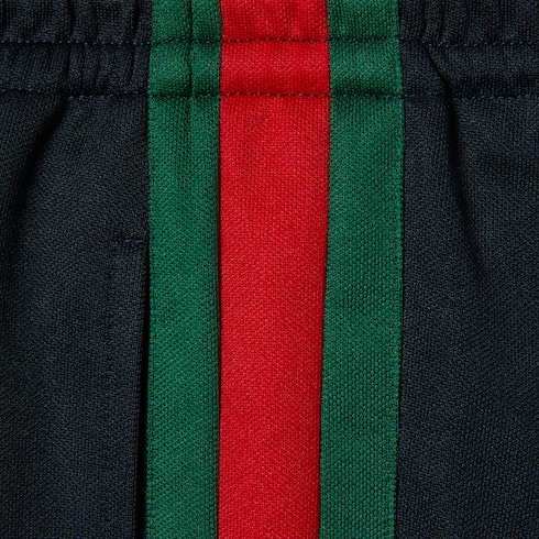 Pantalones deportivos de punto técnico con tribanda Web