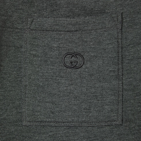 Pantalon de jogging à jacquard en jersey 