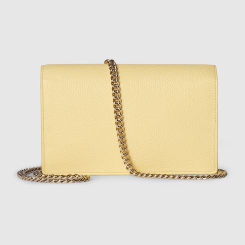 GG Marmont wallet on chain