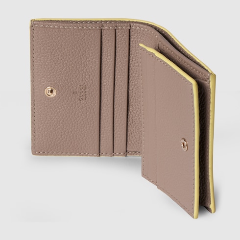 Portafoglio GG Marmont con interno marrone misura piccola