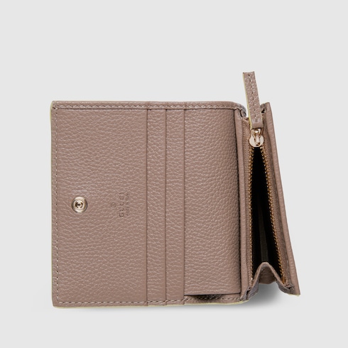 GUCCI ダブルＧ　スモールウォレット グッチ ダブルG スモールウォレット 二つ折り財布 レザー 黒 ブラック