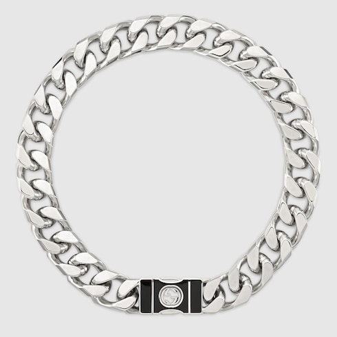 Collier chaîne Gucci Interlocking
