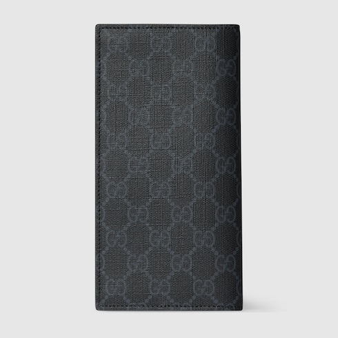 Längliche GG Brieftasche mit grauer Innenseite