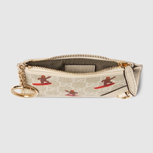 Funda para llaves con estampado GG