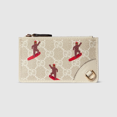 Funda para llaves con estampado GG