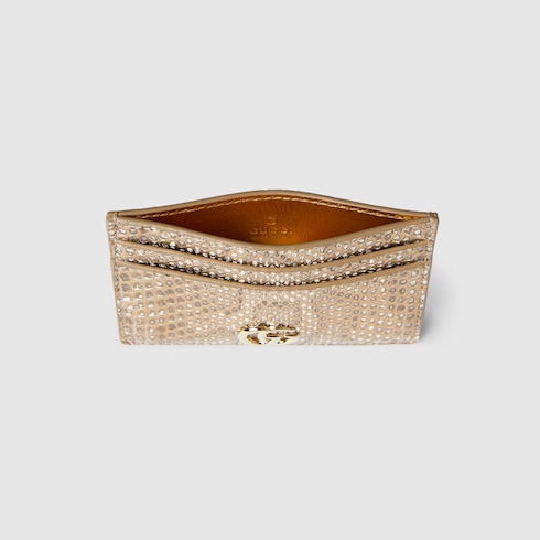 GG Marmont python card case
