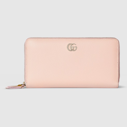 GG Marmont bi-colour zip around wallet