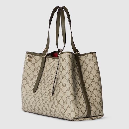 GG Emblem large tote bag