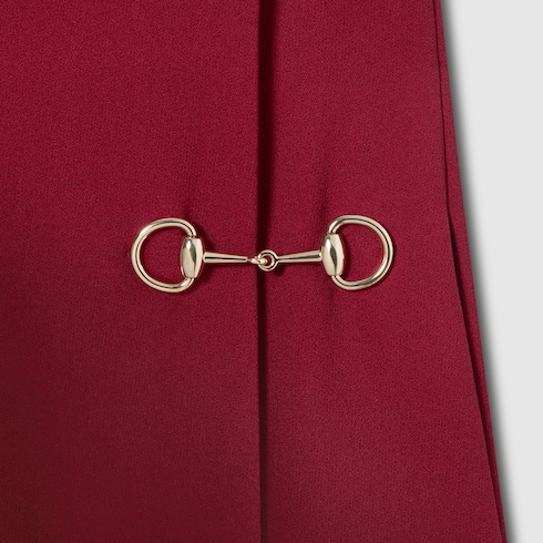 Sablé dress with Horsebit detail