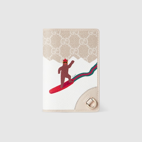 饰印花GG护照夹